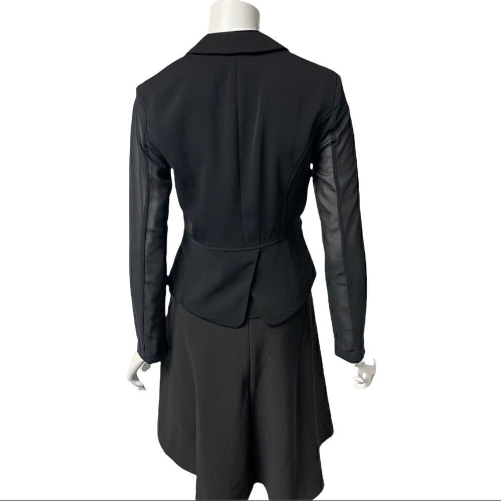 Cache Sheer Sleeves Single Button Jacket‎ NWT - image 4